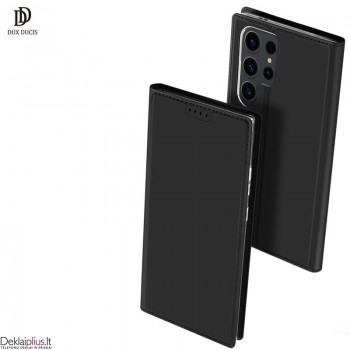 Dux Ducis Skin Pro dirbtinės odos dėklas - juodas (Samsung S24 Ultra) Dux Ducis Skin Pro dirbtinės odos dėklas - juodas (Samsung S24 Ultra)